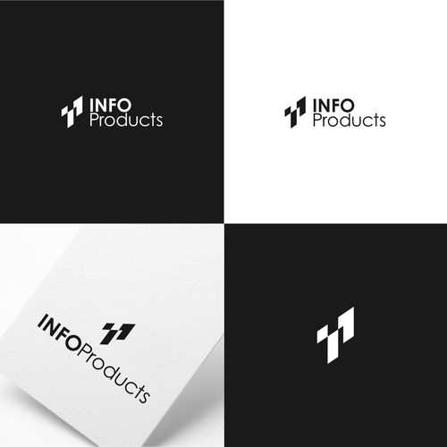 InfoProducts.com - Logo & Branding Design por pixelmatters
