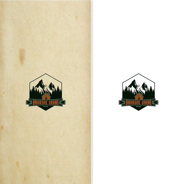 Design by W I S M A_P U T R I titled "Brookside Cabins vintage"