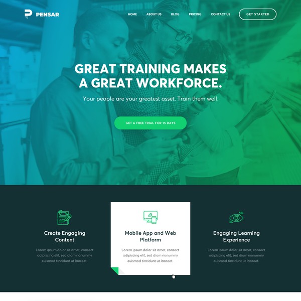 Design by Pixel © titled "Unique, clean concept"