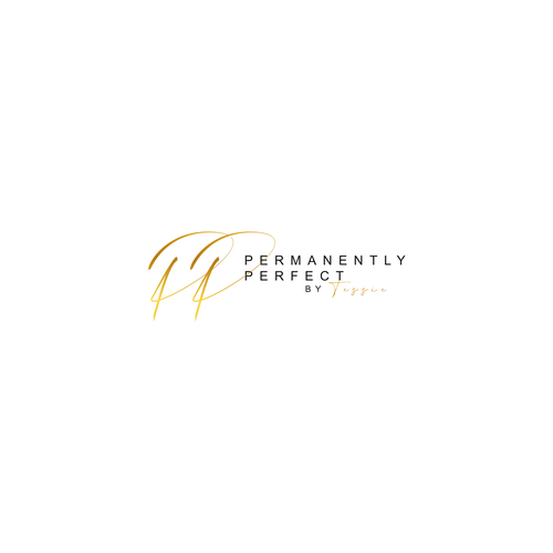 Modern and Clean Permanent Makeup Logo making my brand stand out and be easily identifiable. Design by AEI™