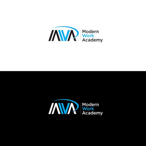 Logo eLearning Plattform Microsoft Cloud (Modern Work Academy) Design by andreastan