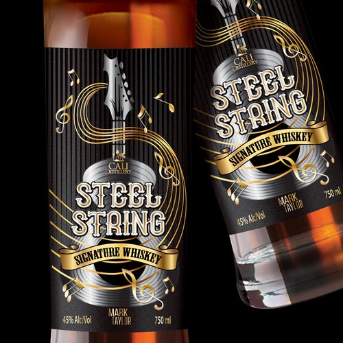 Steel String Signature Whiskey Design by Debdutta*