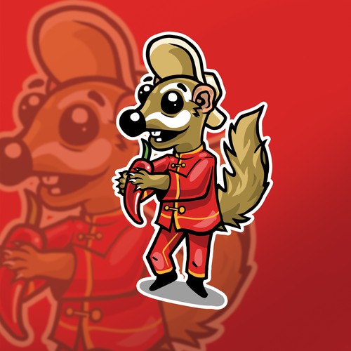 Spicy Food Festival Mascot Design by Ganis Ryandi