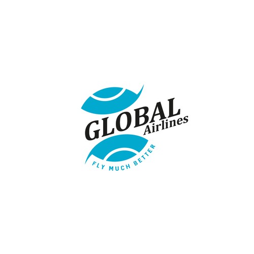 Take off! A Brand New Global Airline logo! Design by rinsku