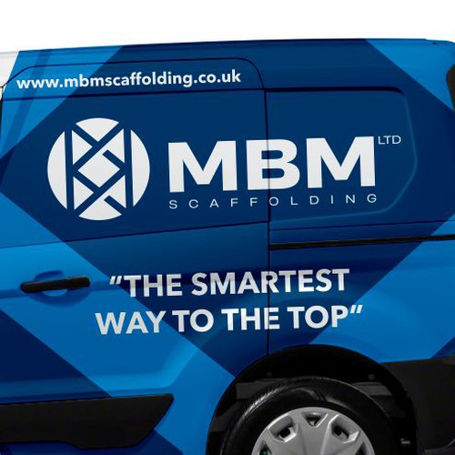MBM Scaffolding - Van Design Design by SFZ_design