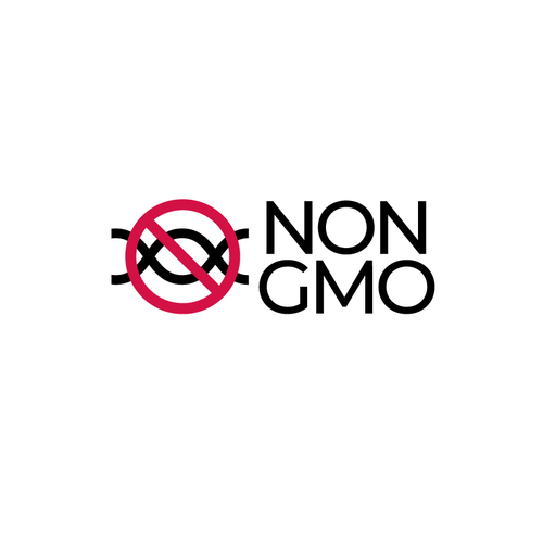 Food Packaging NON-GMO Logo Design by Victor Langer