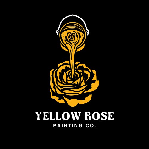 We need a yellow rose logo that conveys rugged sophistication! Réalisé par lukmansatriyar