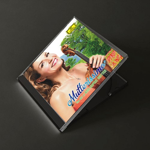 Illustrate the cover for Anne Sophie Mutter’s new album Réalisé par EARTH SONG