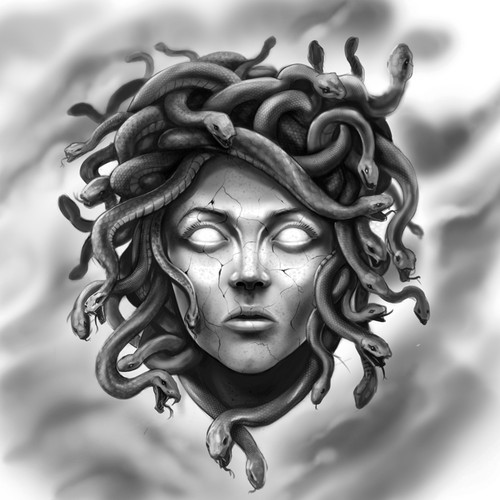 MEDUSA TATTOO Design by saisxy16