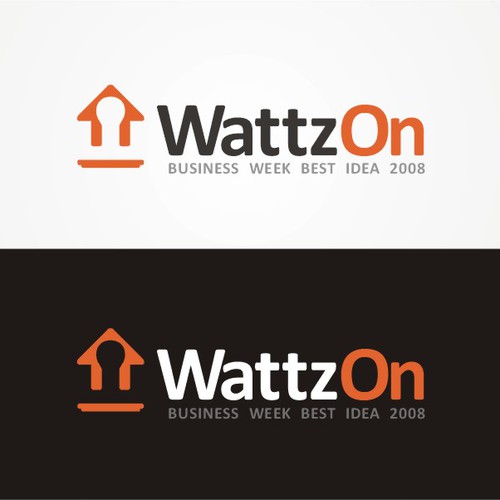 Help WattzOn (BusinessWeek Best Idea 2008) with a new logo Design by dessloch
