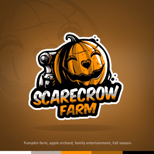 Make a fun logo for our pumpkin farm! | Logo design contest