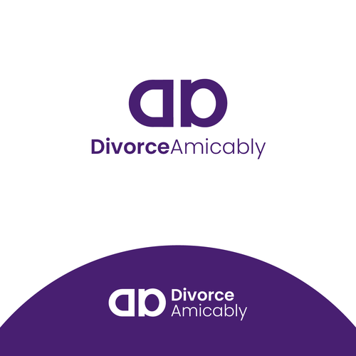 Logo for a new, healthy way for reasonable people to divorce Design by Bearro