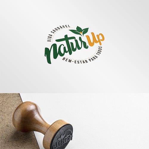 Natur Up - Nova loja de produtos naturais Design by Mariana Torres