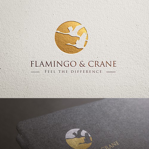 Flamingo & Crane Design von 47D