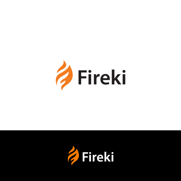 Minimalist and right to the point logo for fireki