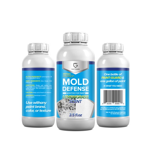 Paint Additive Label Redesigned for Store Shelves Design by creationMB