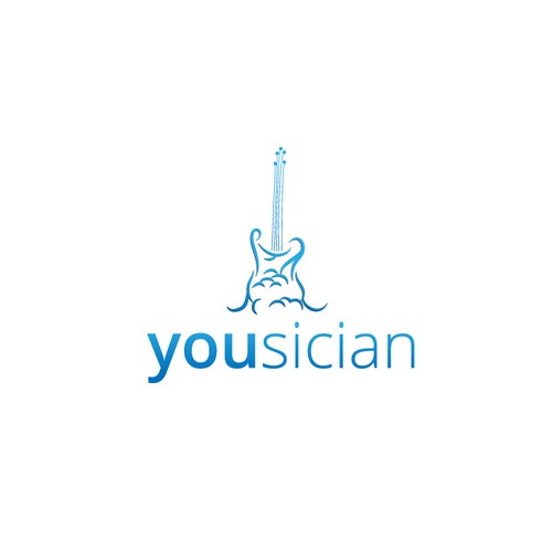 Logo for Yousician - the future of music learning! Design réalisé par ⭐ruezzz™