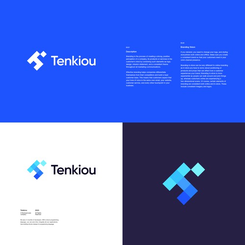 Logo for a technology start up Design by Snhkri™