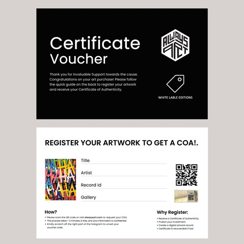 Certificate Voucher Design por Mah_Ari