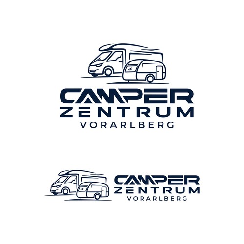 "Design a Premium Logo for “Camper Zentrum Vorarlberg” – Austria’s New Camper Brand" winning Logo & brand identity pack