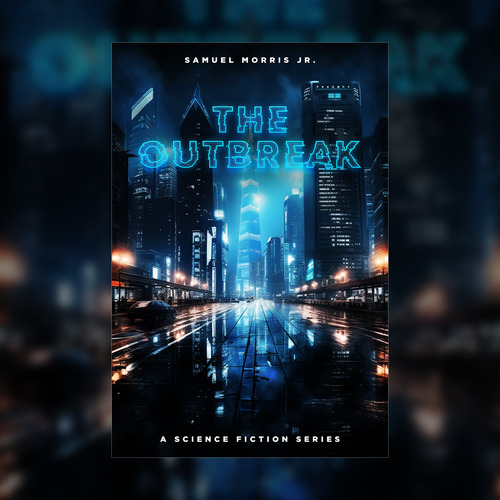 Sci-fi book cover with horror elements needed. Design by AnriDesign
