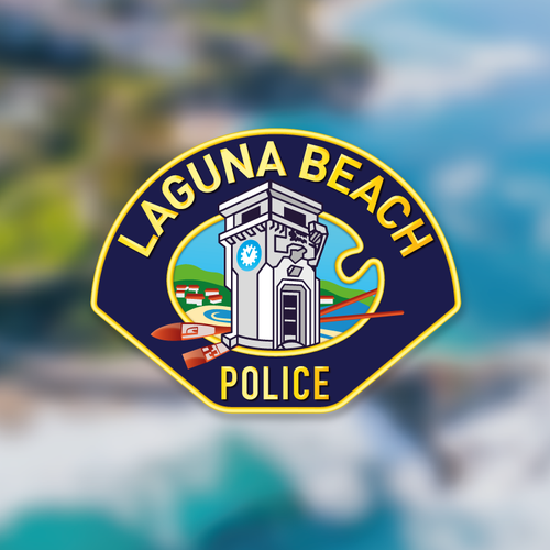 Laguna Beach Police Department Logo Design by Mr. CAD