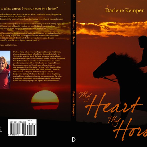 A great horse book needs a great cover! Design réalisé par rwestin