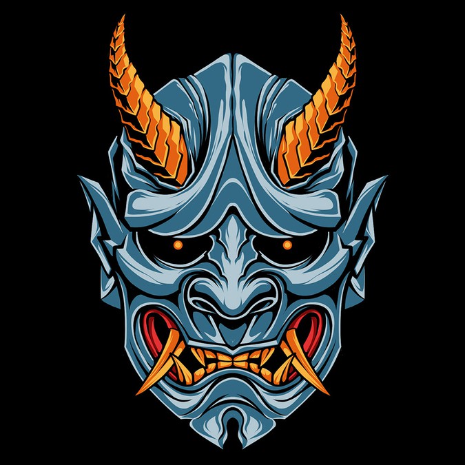 Живые обои oni mask