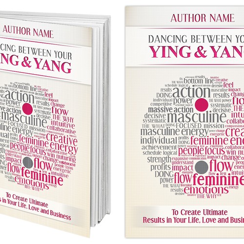 Book Cover - Dancing between your Yin & Yang Design by M3LLS