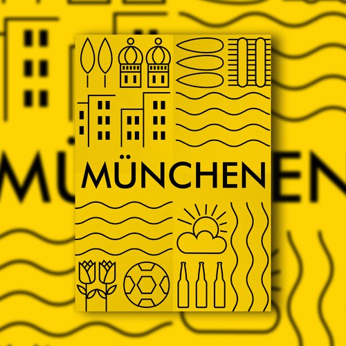 Design di 99d Community Contest: Create a poster for the beautiful city of Munich (MULTIPLE WINNERS!) di StBellic