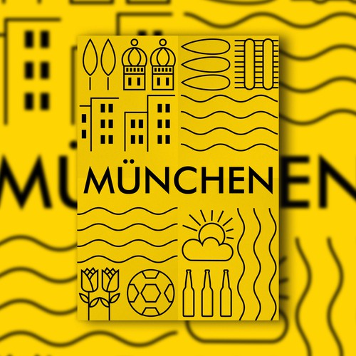 99d Community Contest: Create a poster for the beautiful city of Munich (MULTIPLE WINNERS!) Diseño de StBellic