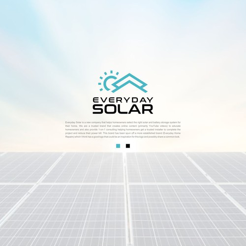 Everyday Solar Logo Design Design by ElVano_Eiji ✔