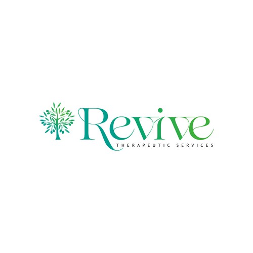 Looking for a modern, refreshing logo for Revive Therapeutic Services Design réalisé par Anthem.