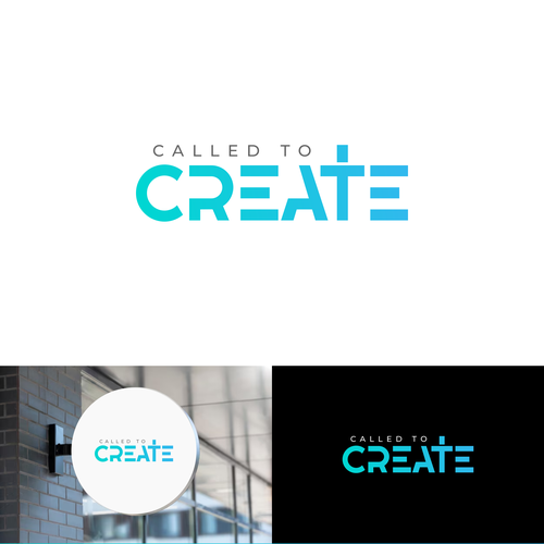 "Called to Create" Logo Design Design by Voos Studio