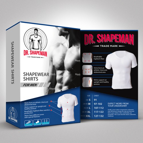 Packaging design shapewear lable, Product packaging contest