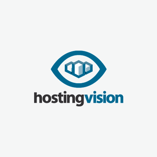 Create the next logo for Hosting Vision Design by satriyo.org