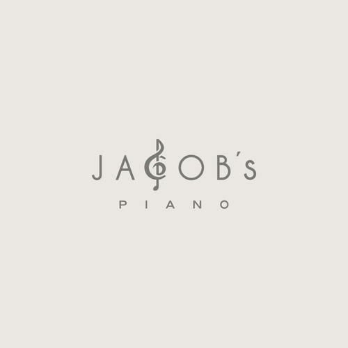 Piano related logo for my popular YouTube brand Design by Fikri desno