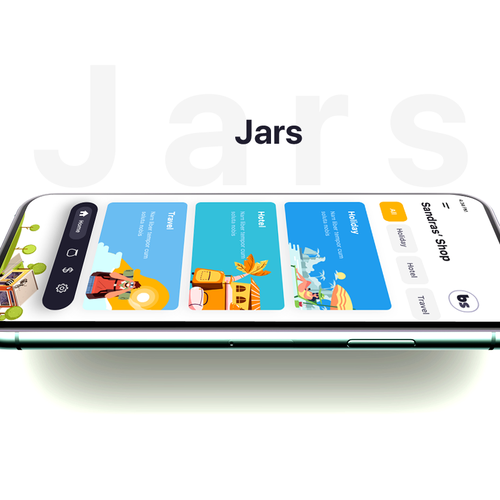 Jars App Design Design by A N S Y S O F T