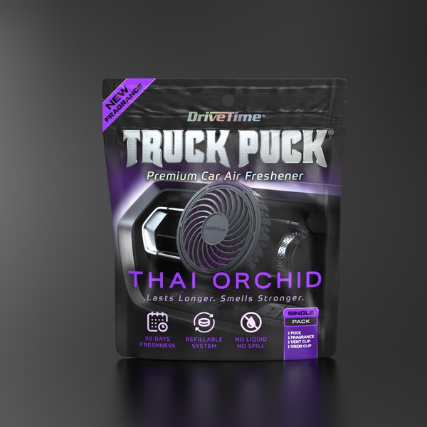 Standup pouch design for car air freshener