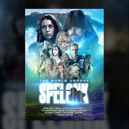 Poster for Apocalyptic sci fi film Design by EPH Design