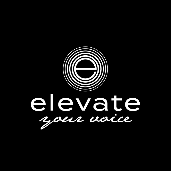 Design by PAKUNJARA® titled "elevate your voice"