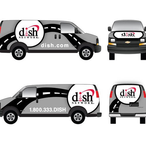 Diseño de V&S 002 ~ REDESIGN THE DISH NETWORK INSTALLATION FLEET de NaZaZ