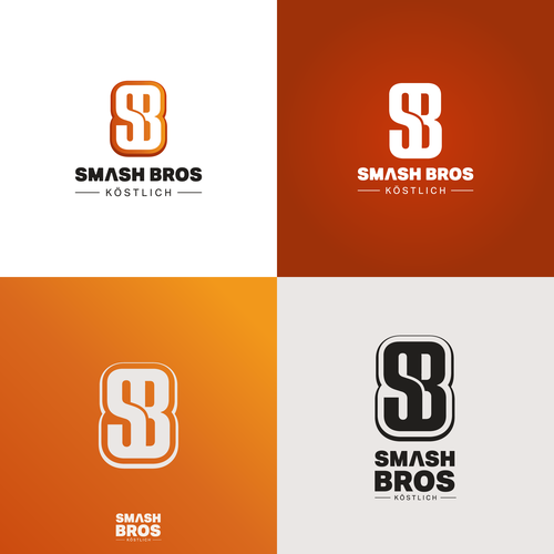 Wir möchten ein Logo mit Wiedererkennungswert für unser Burgerrestaurant Smash Bros Design by Artdityax