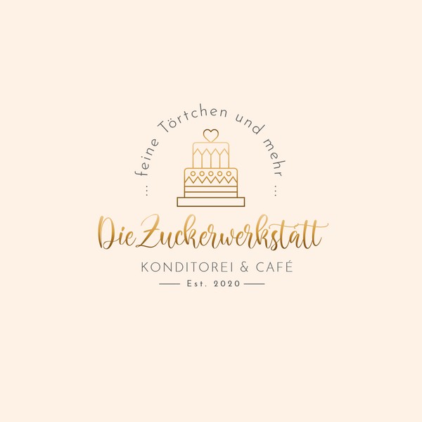 Logo design for a pastry and coffee shop
