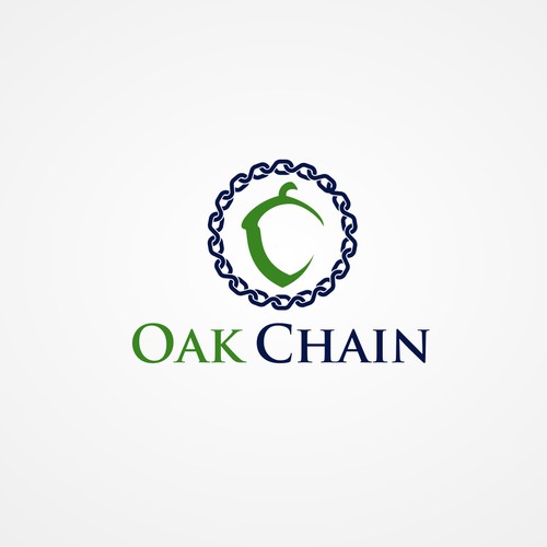 Oak Chain Logo Diseño de brint'X