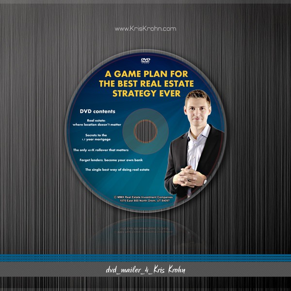 Design by emvalibe titled "Need a grabby dvd mailer designed (Aspen Mailer)"