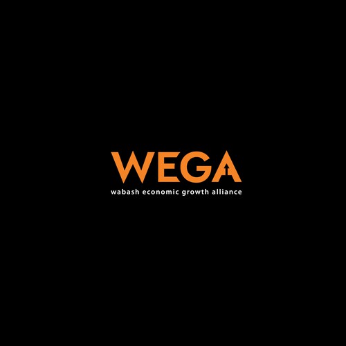 WEGA (Wabash Economic Growth Alliance) Logo Design Design by KrypKnite