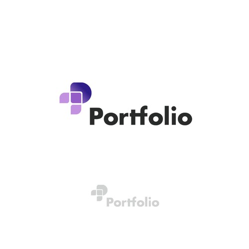 Portfolio Logo Icon Redesign Design by Husb_And