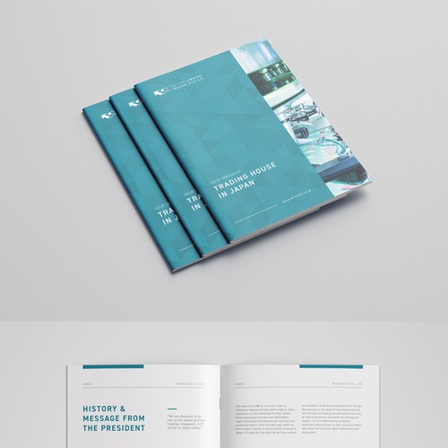 Designs | Corporate brochure/booklet for a German/Japanese trading and ...