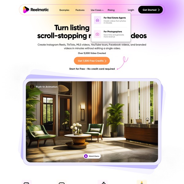 Fun AI Real Estate Web Design